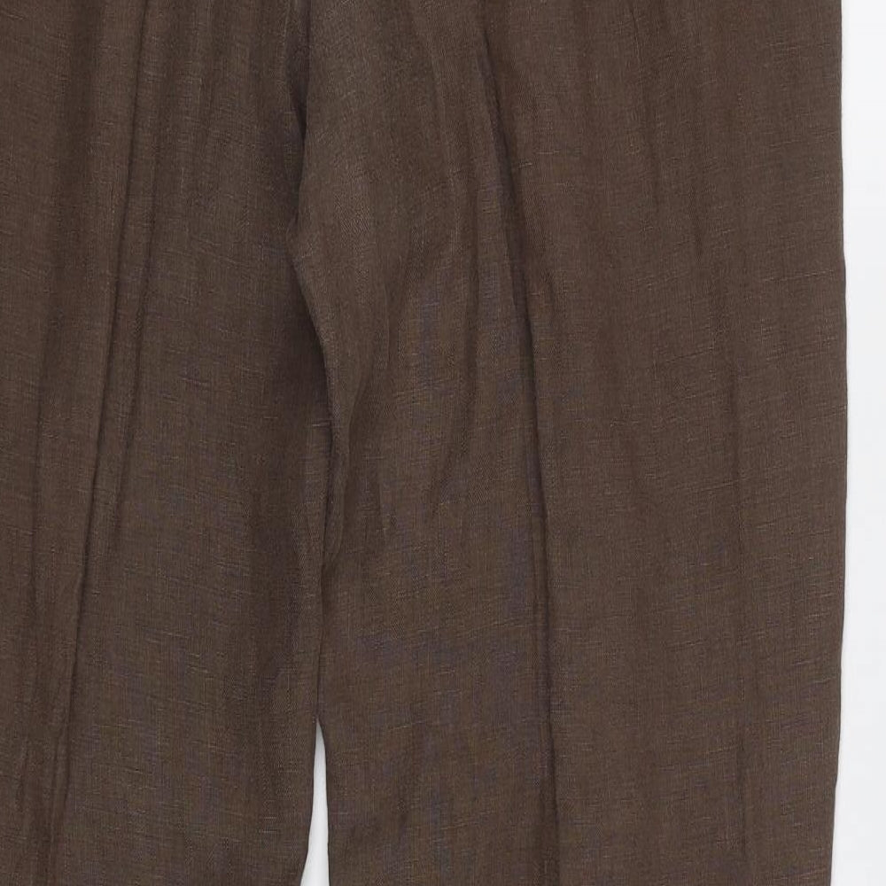 Paz torras Womens Brown   Trousers  Size L L29 in