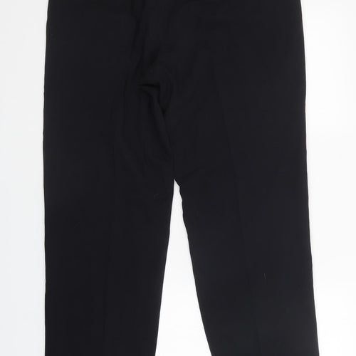 M&S Mens Black   Trousers  Size 36 L33 in
