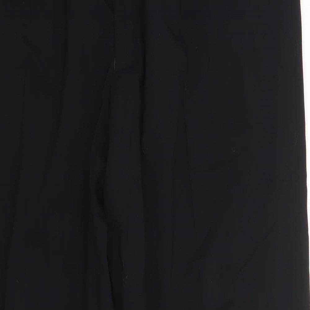 M&S Mens Black   Trousers  Size 36 L33 in