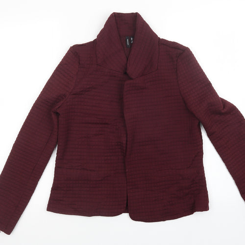 VERO MODA Womens Purple   Jacket Sport Coat Size S