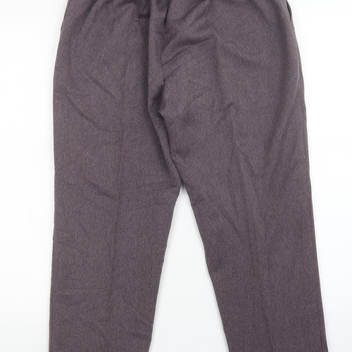 Preworn Womens Purple   Trousers  Size 12 L25 in
