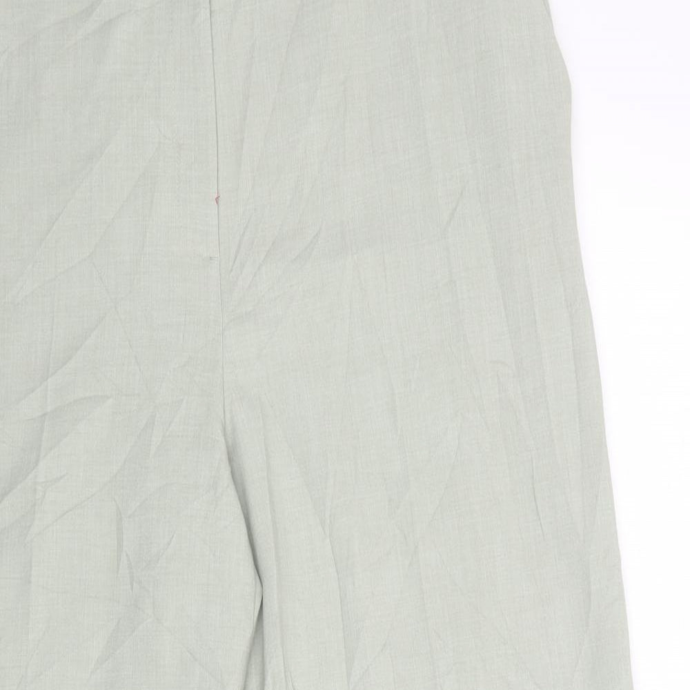 M&S Womens Green   Trousers  Size 18 L30 in