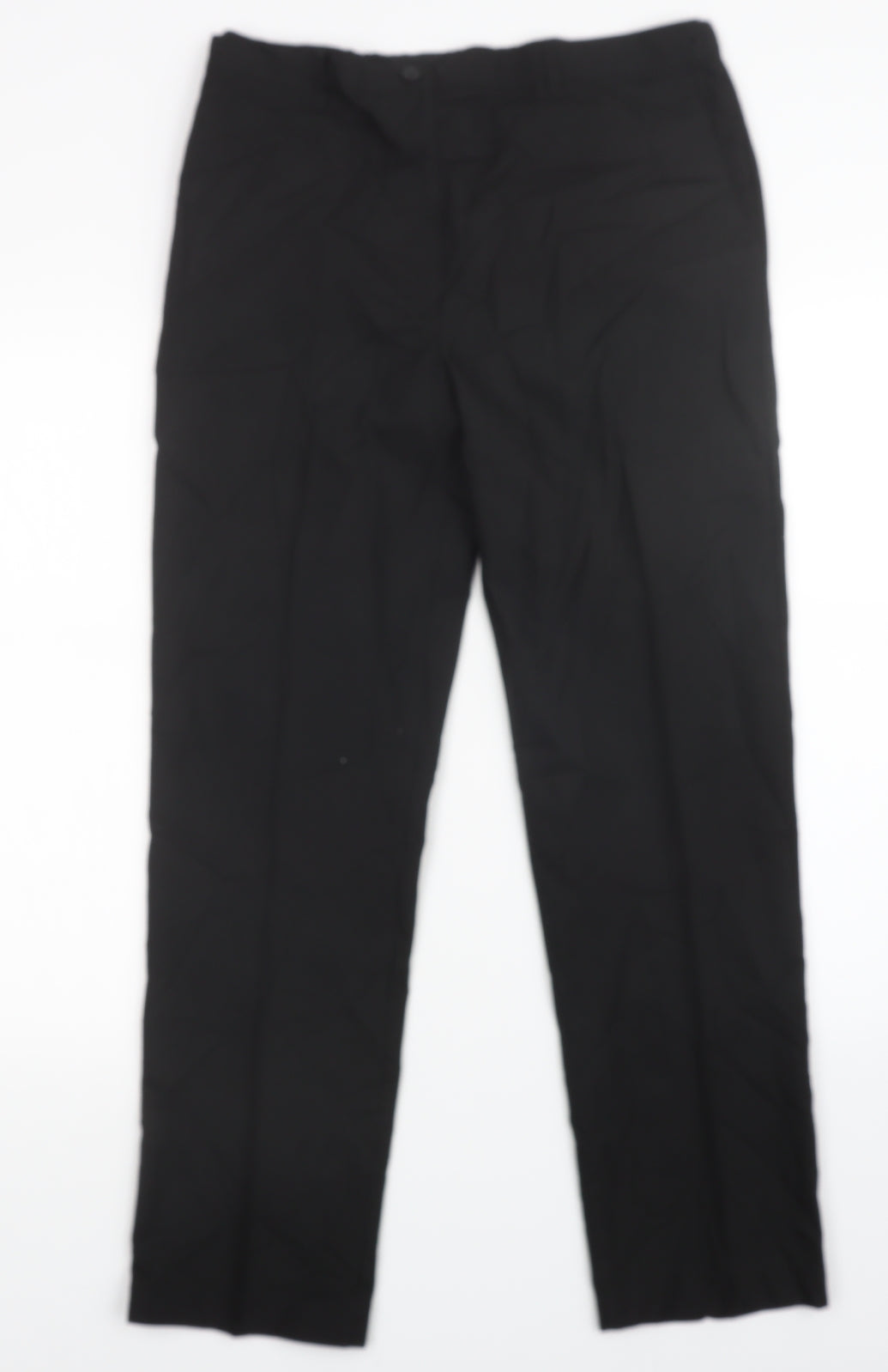 M&S Boys Black   Dress Pants Trousers Size 16 Years
