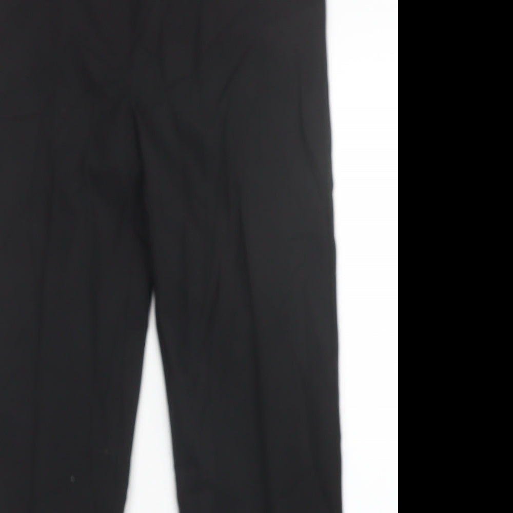 M&S Boys Black   Dress Pants Trousers Size 16 Years