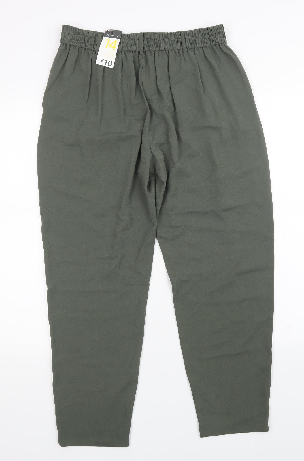 Primark Womens Green   Trousers  Size 14 L25 in