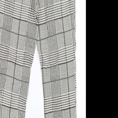 Papaya Womens Multicoloured Check  Trousers  Size 10 L28 in