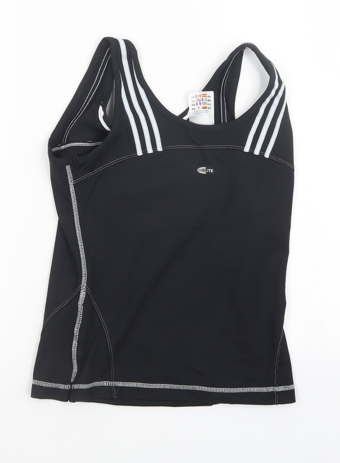 adidas Womens Black   Basic Tank Size 10