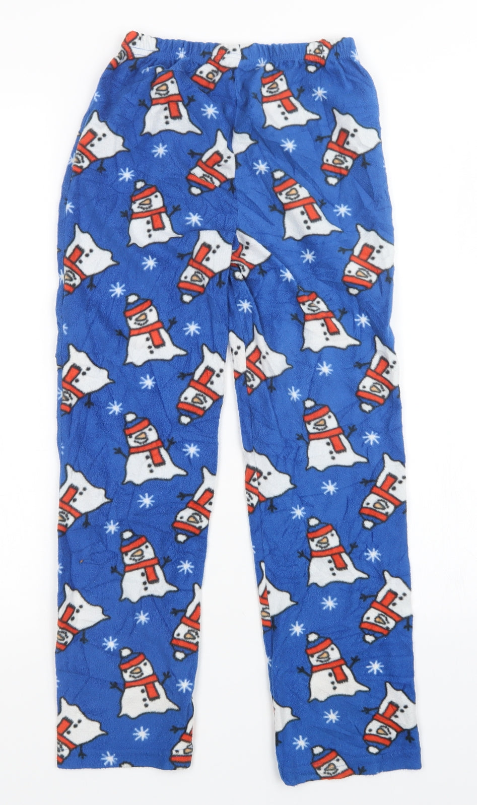 hullalaloo Boys Blue    Pyjama Pants Size 9-10 Years  - Christmas