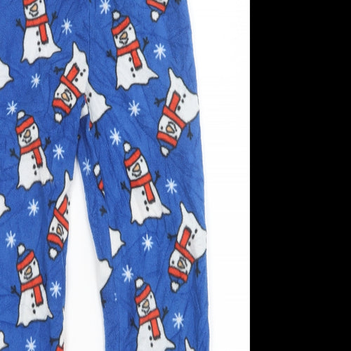 hullalaloo Boys Blue    Pyjama Pants Size 9-10 Years  - Christmas