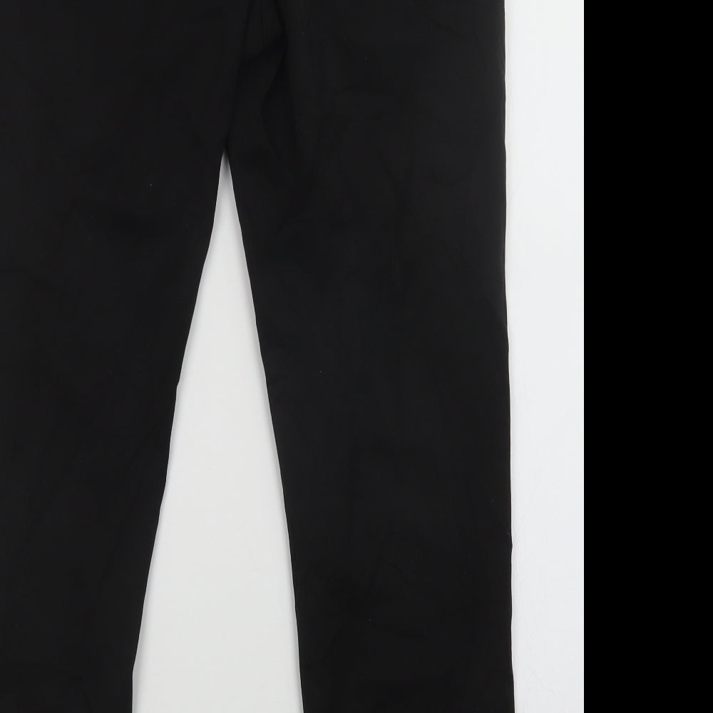 George Mens Black   Trousers  Size 34 in L32 in