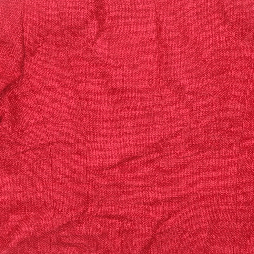 Viyella Womens Red   Jacket Blazer Size 14