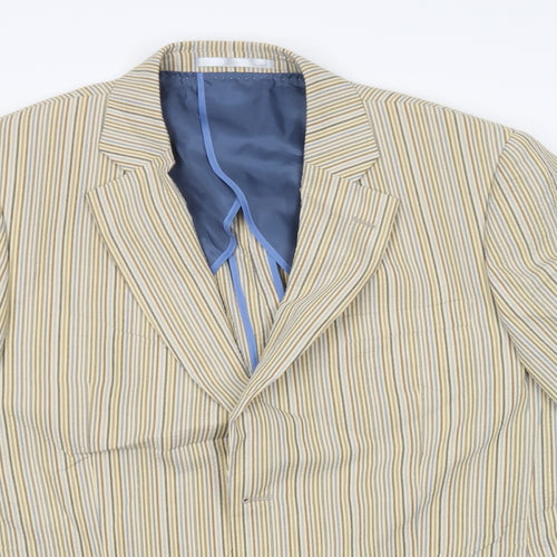 Brook Taverner Mens Multicoloured Striped  Jacket Blazer