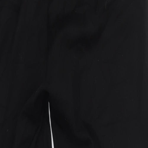 Preworn Mens Black   Carrot Trousers Size 36 in L27 in