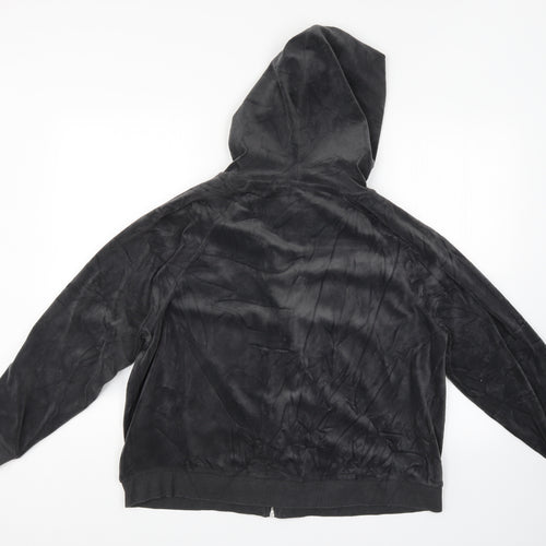 LOGG Womens Grey   Full Zip Hoodie Size L