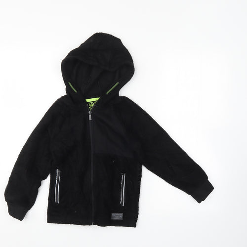 Urban Dept Boys Black   Jacket  Size 6 Years