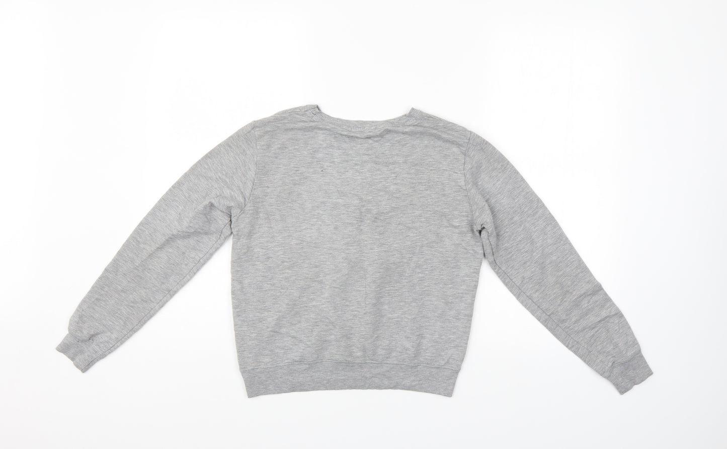 New Look Womens Grey   Pullover Sweatshirt Size M