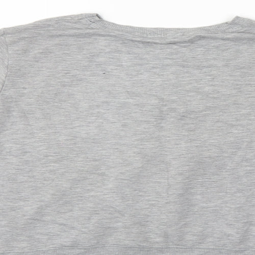 New Look Womens Grey   Pullover Sweatshirt Size M