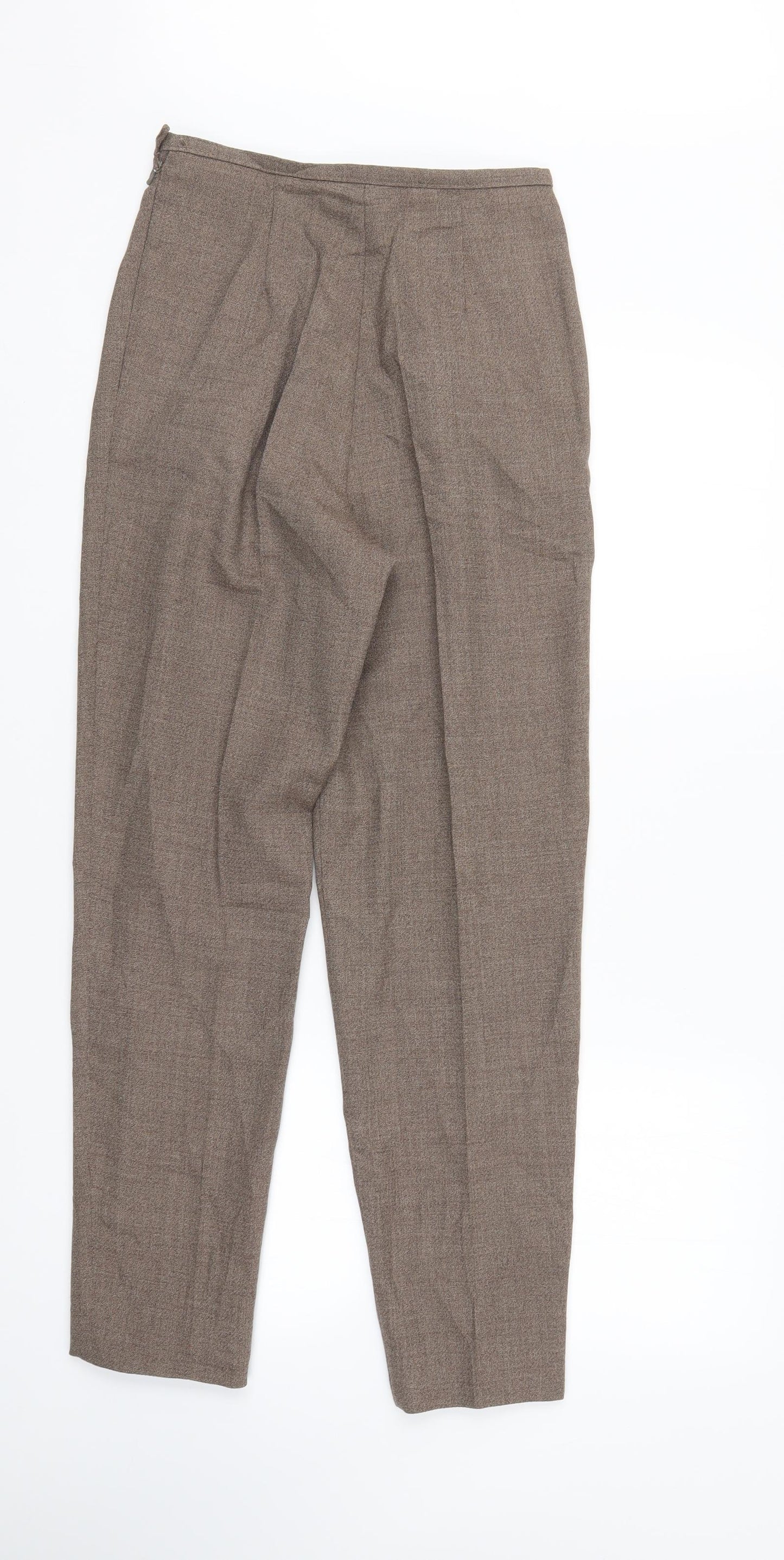 Marks and Spencer Womens Brown   Trousers  Size 10 L28 in