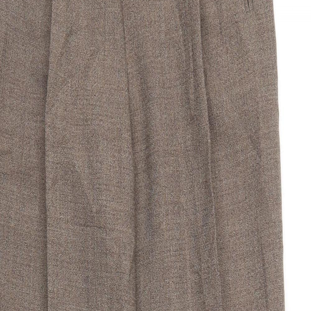 Marks and Spencer Womens Brown   Trousers  Size 10 L28 in
