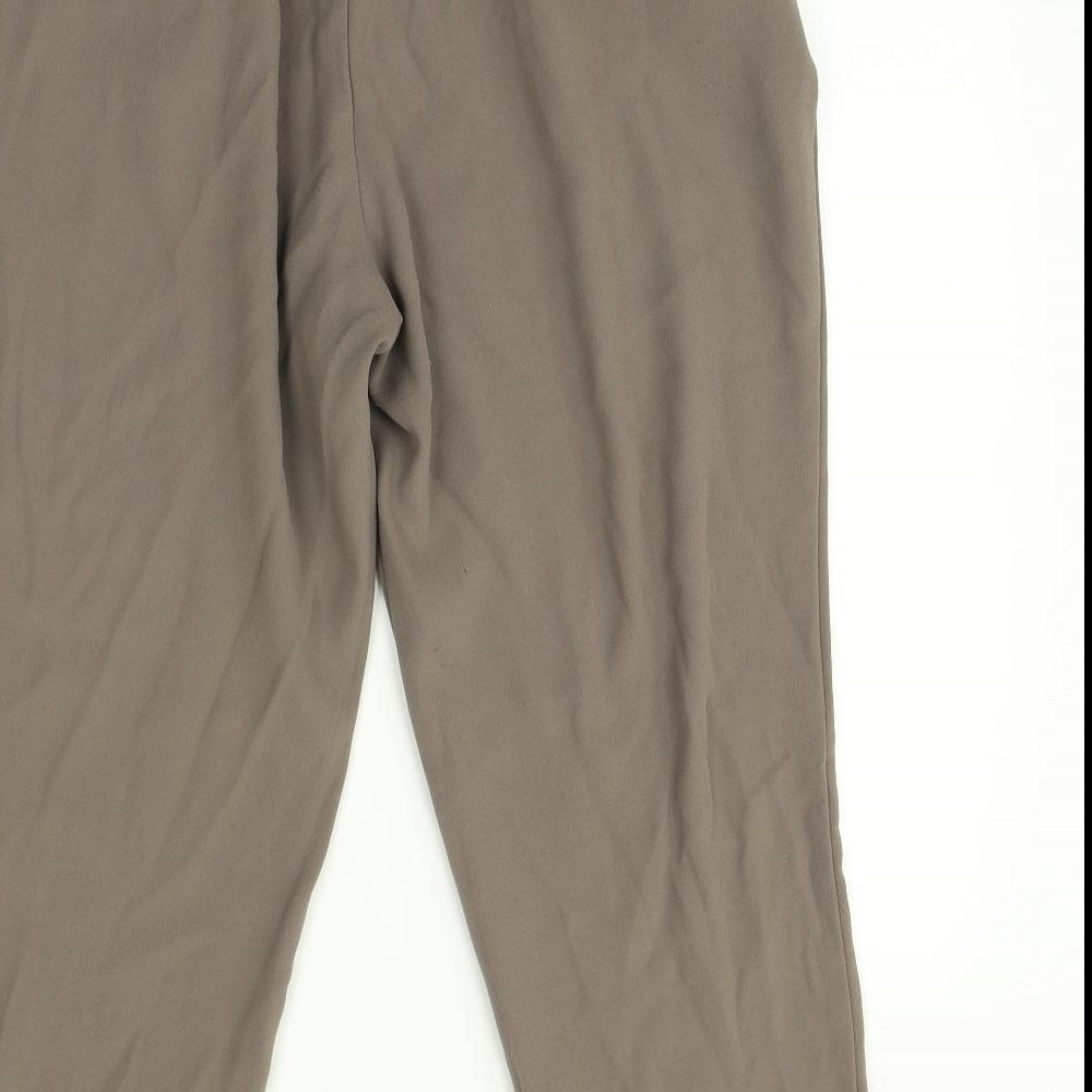 River Island Womens Beige   Trousers  Size 14 L26 in
