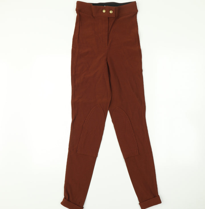 Riding Pant Womens Brown Trousers Size L L28 in - Jodhpurs
