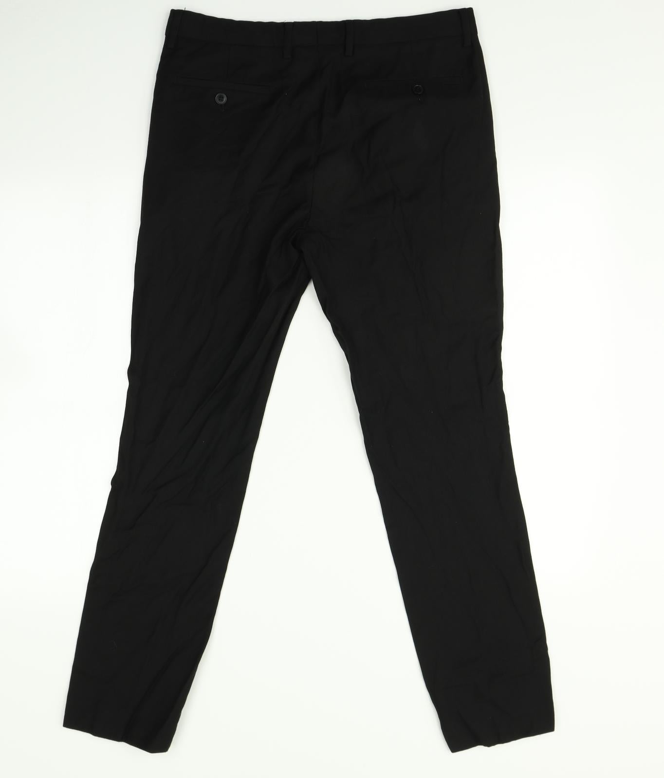 Cedar Wood State Mens Black   Trousers  Size 32 L28 in