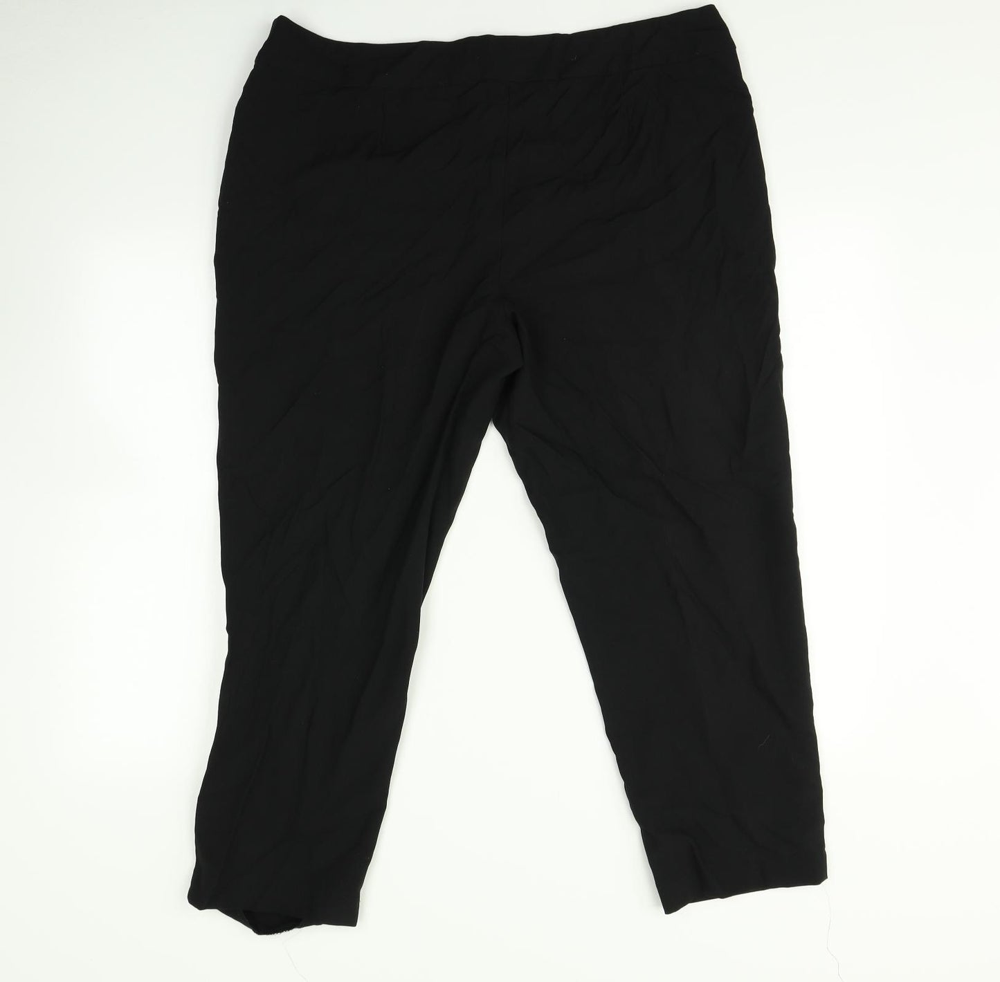 George Womens Black   Trousers  Size 18 L28 in