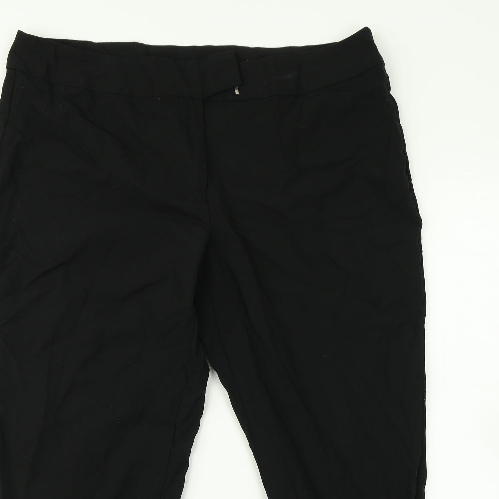 George Womens Black   Trousers  Size 18 L28 in