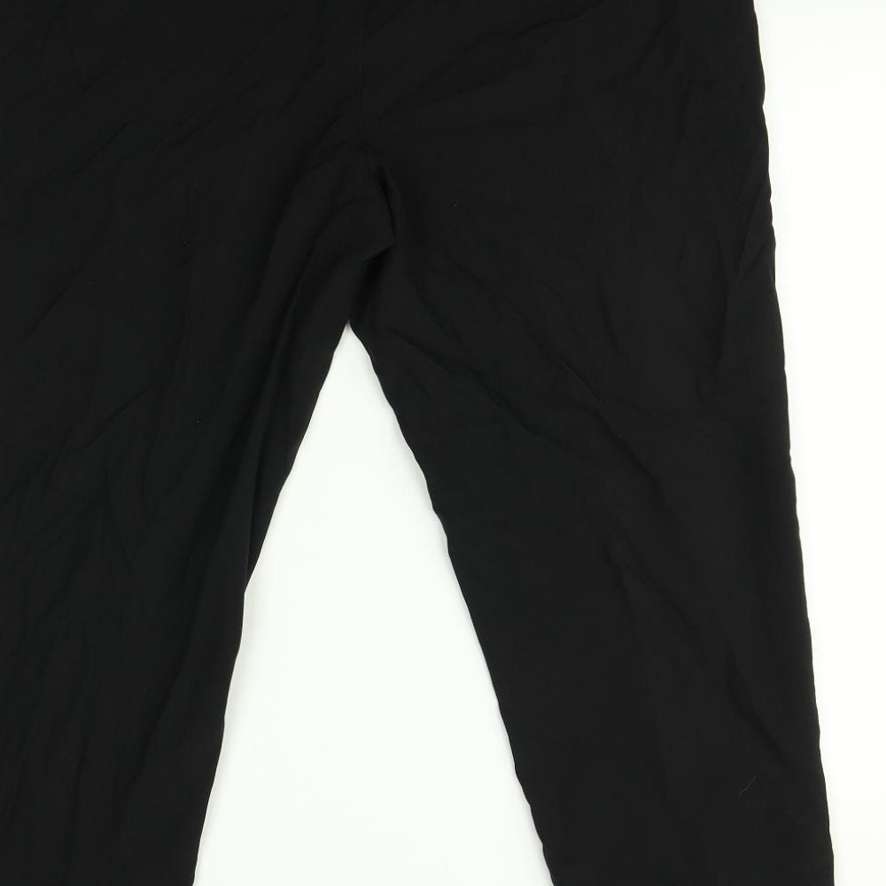 George Womens Black   Trousers  Size 18 L28 in