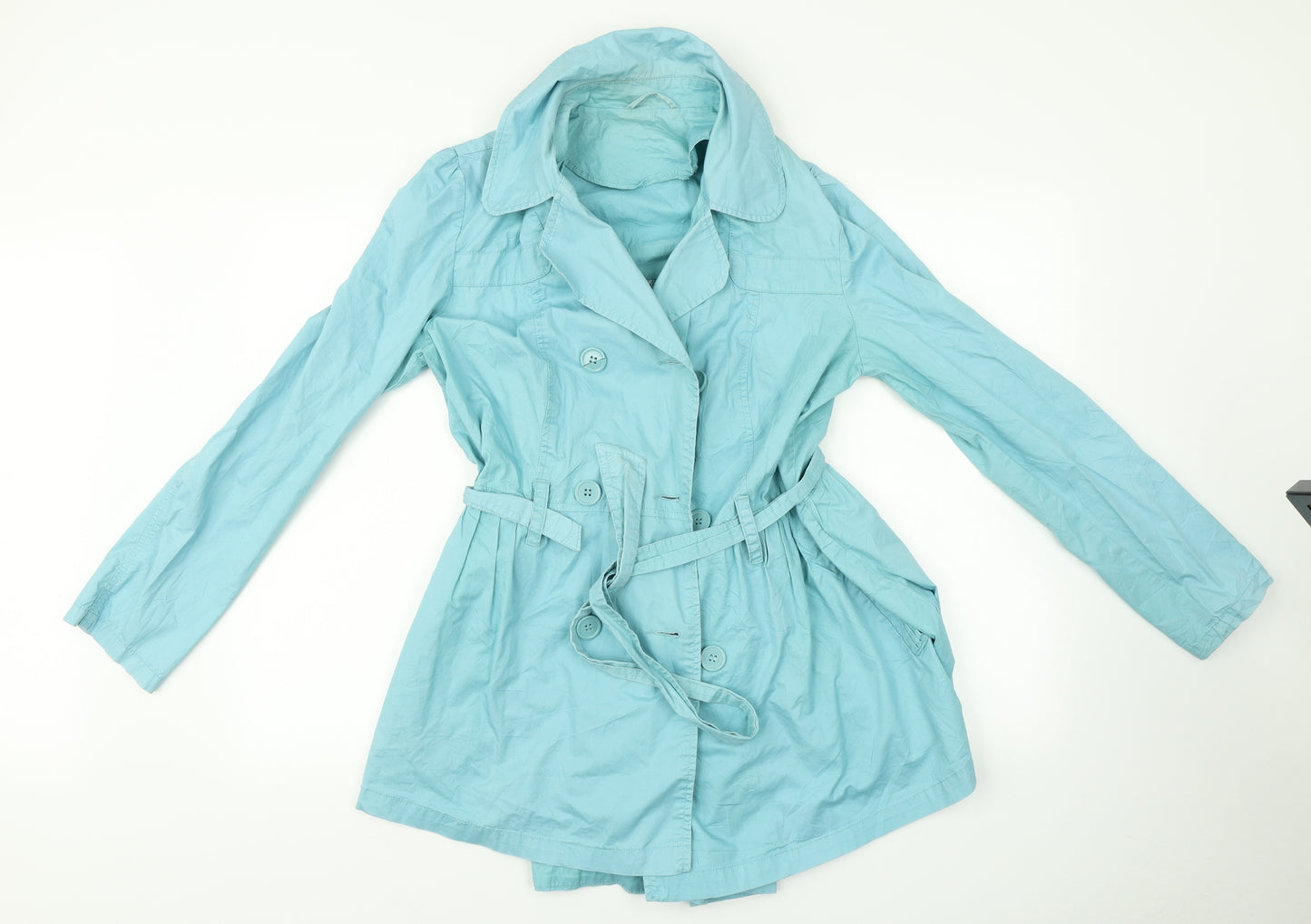 F&F Womens Blue    Coat Size 14