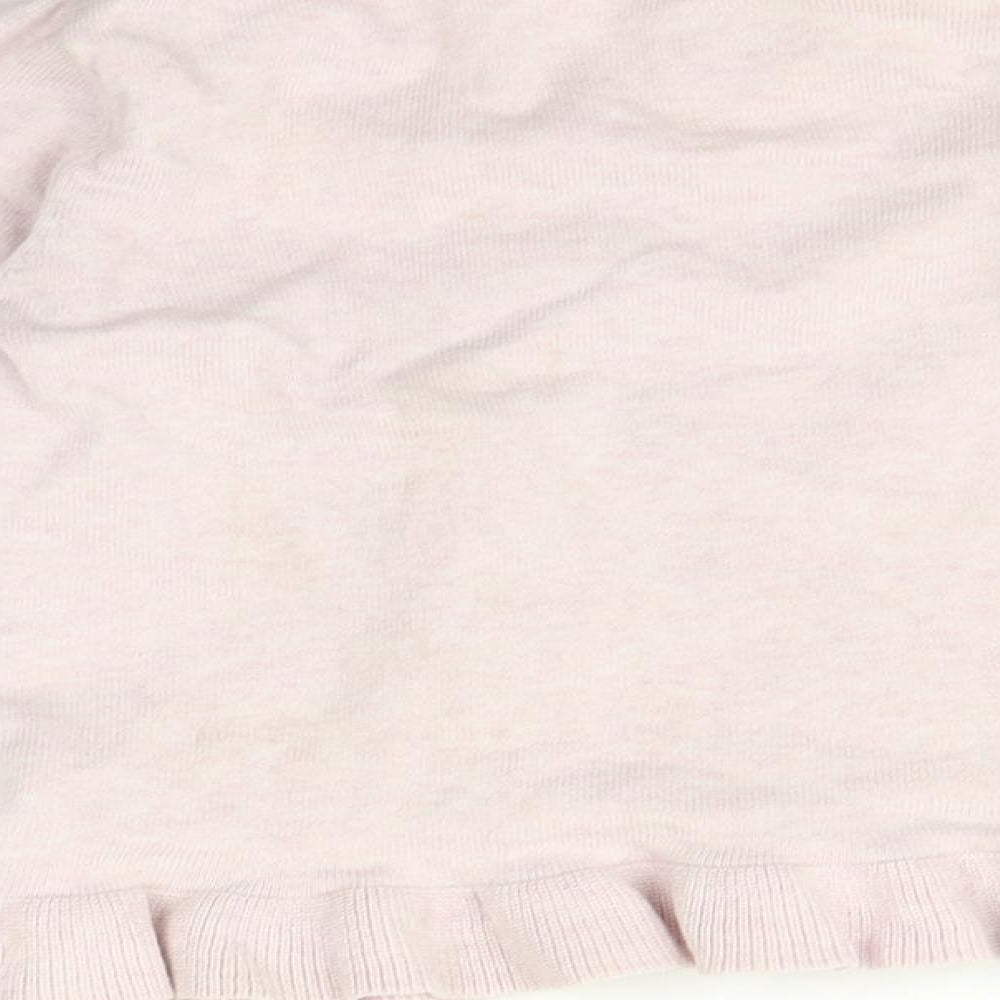 F&F Girls Pink   Cape Jumper Size 7-8 Years