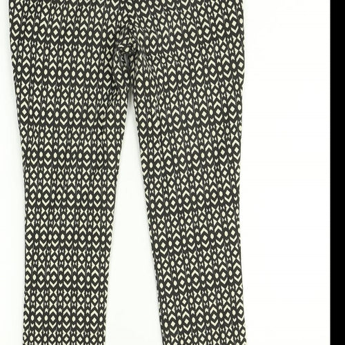 Capri Womens Multicoloured Argyle/Diamond  Trousers  Size 8 L26 in