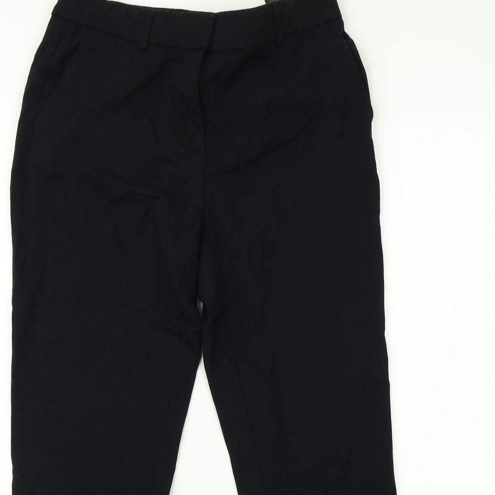 Marks and Spencer Womens Black   Trousers  Size 10 L26 in