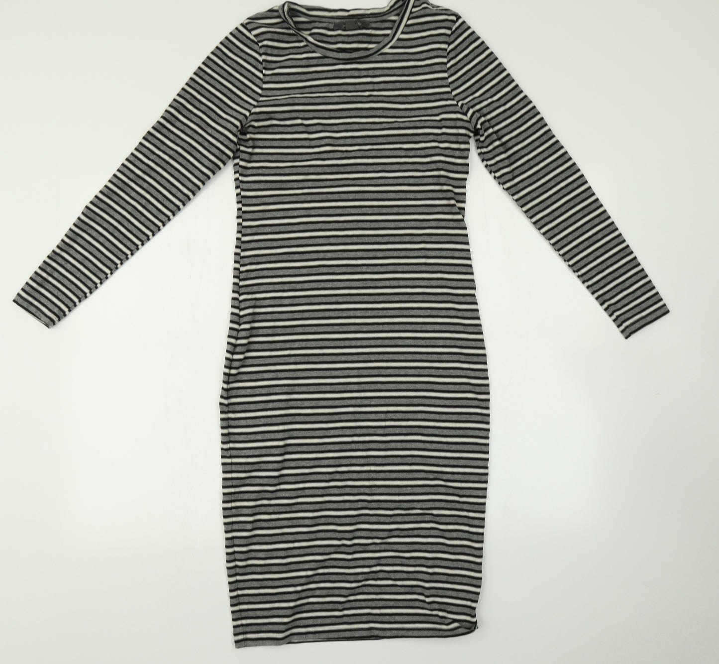 Primark Womens Multicoloured Striped  Jumper Dress  Size 12