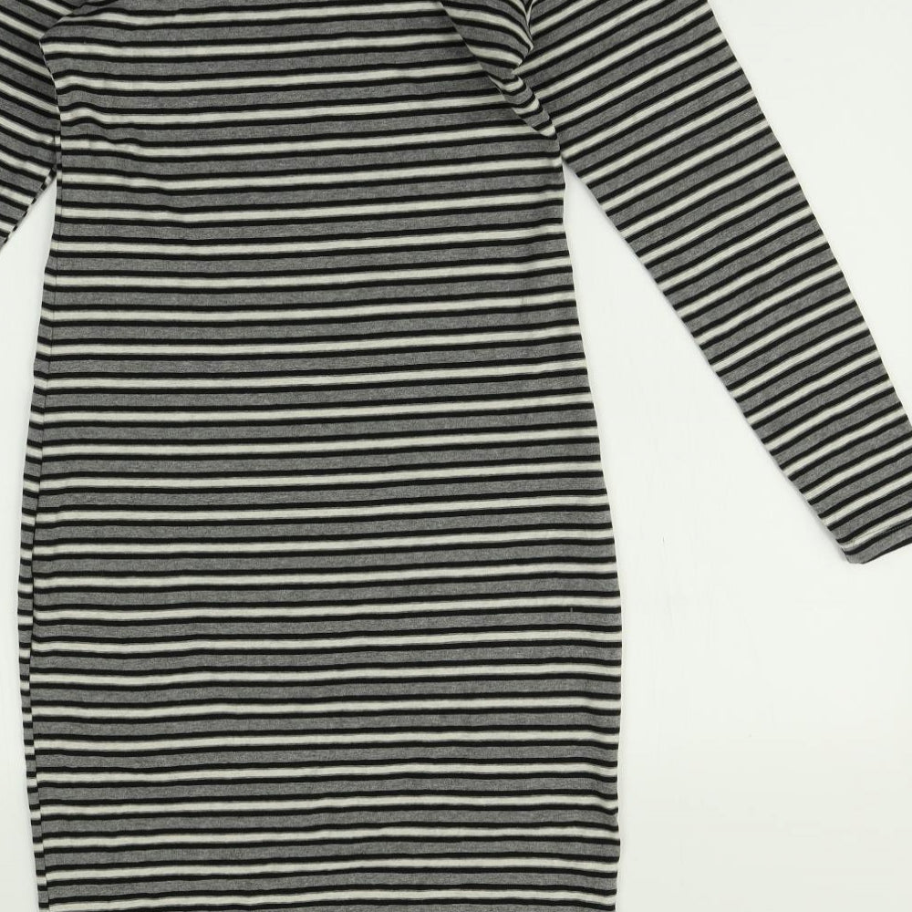 Primark Womens Multicoloured Striped  Jumper Dress  Size 12