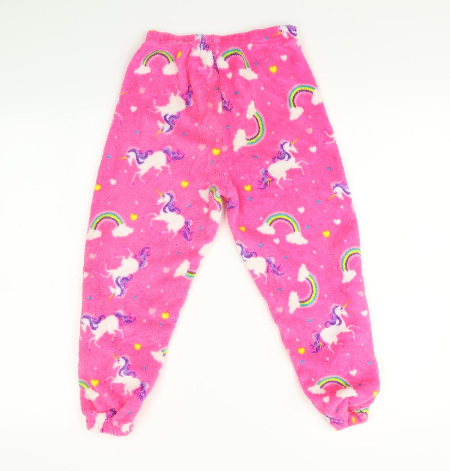 just like you Girls Pink    Pyjama Pants Size 8-9 Years  - Unicorn print
