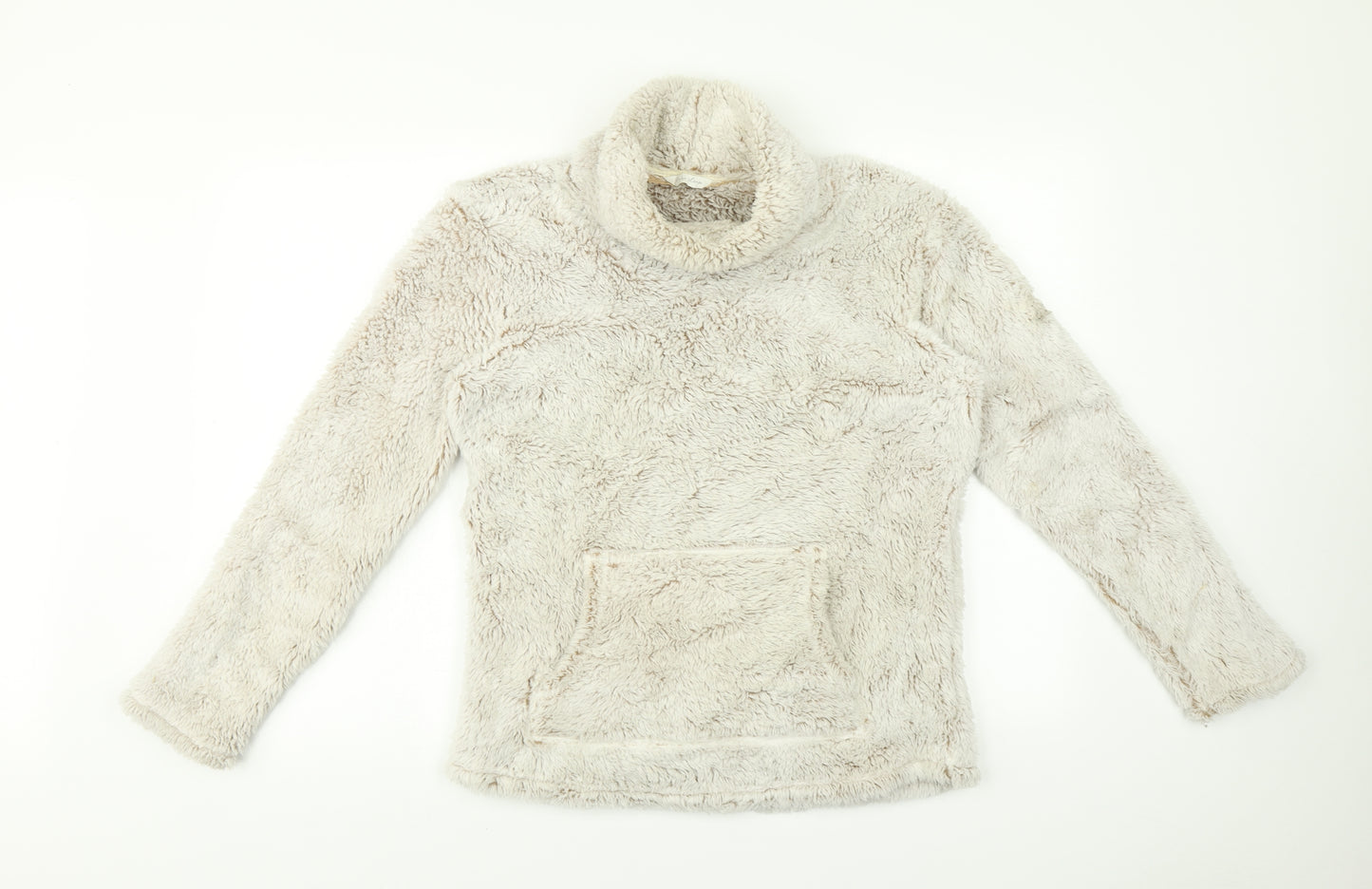 Marks and Spencer Womens Beige Solid   Pyjama Top Size 10