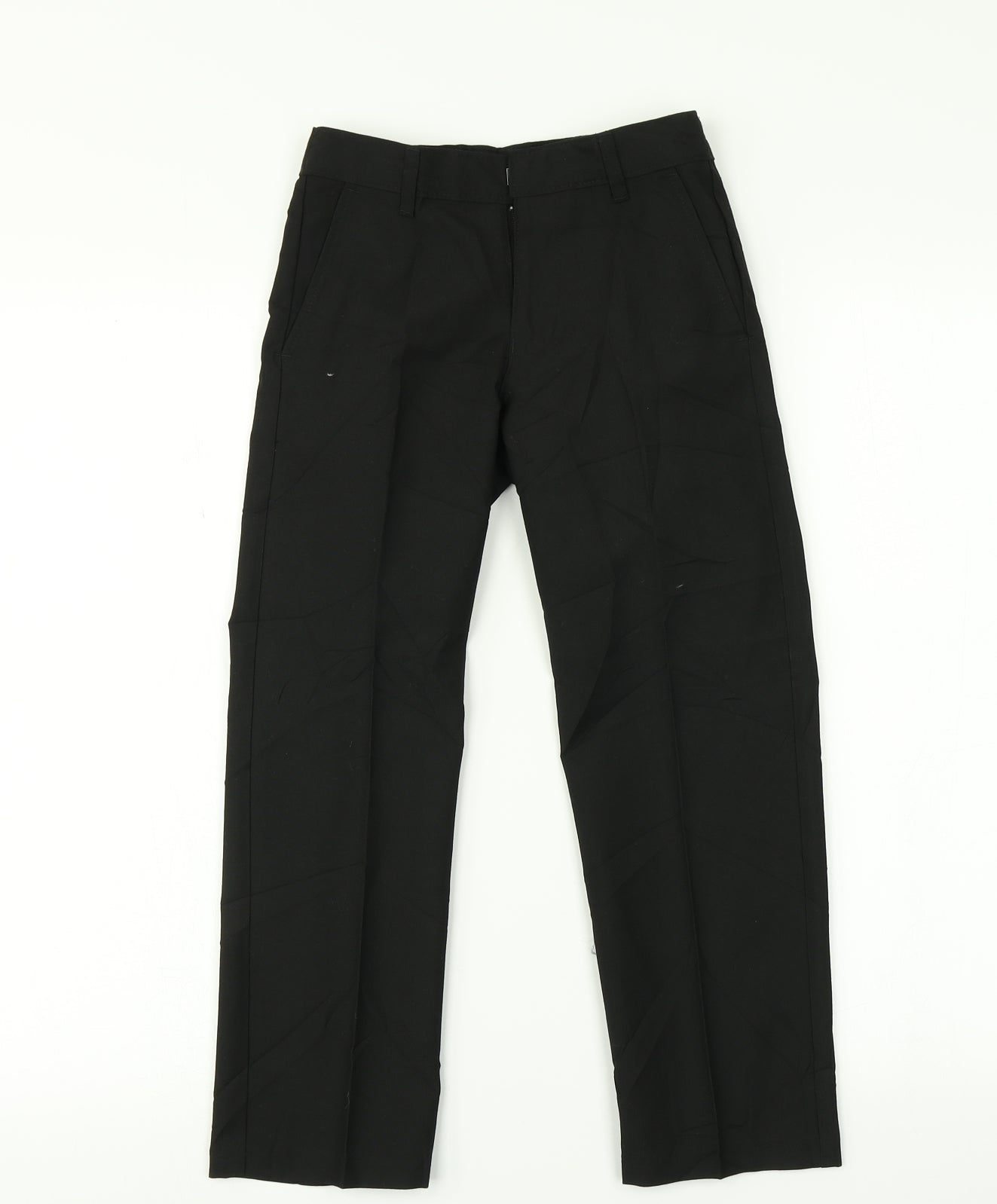 Marks and Spencer Boys Black    Trousers Size 6-7 Years