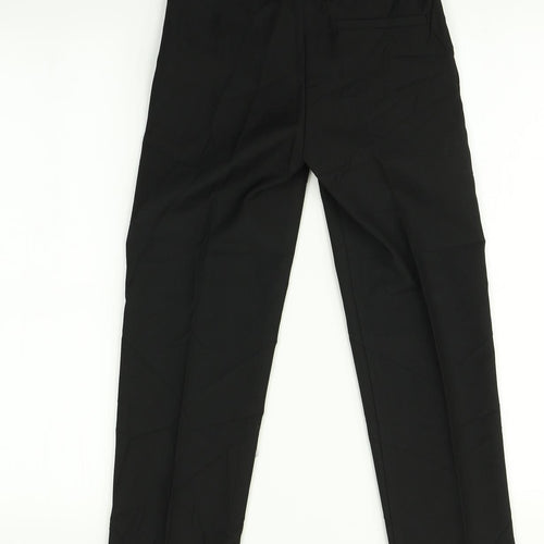 Marks and Spencer Boys Black    Trousers Size 6-7 Years