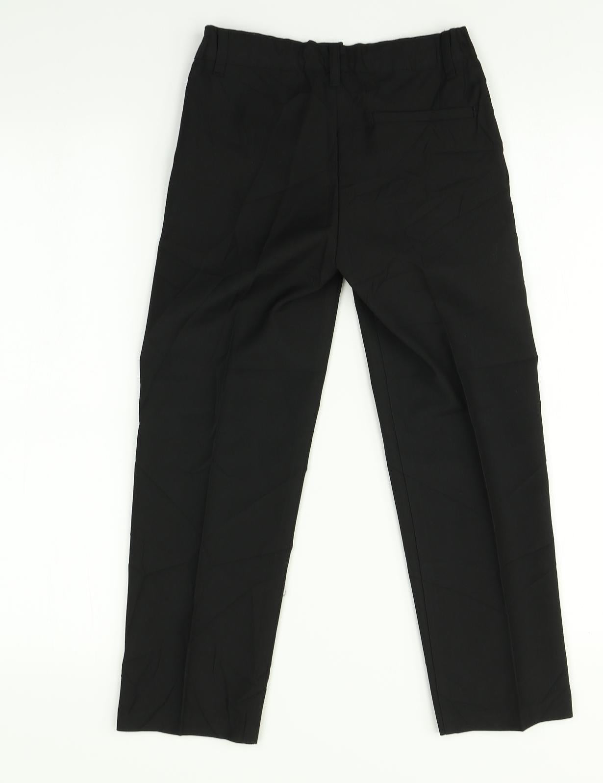 Marks and Spencer Boys Black    Trousers Size 6-7 Years