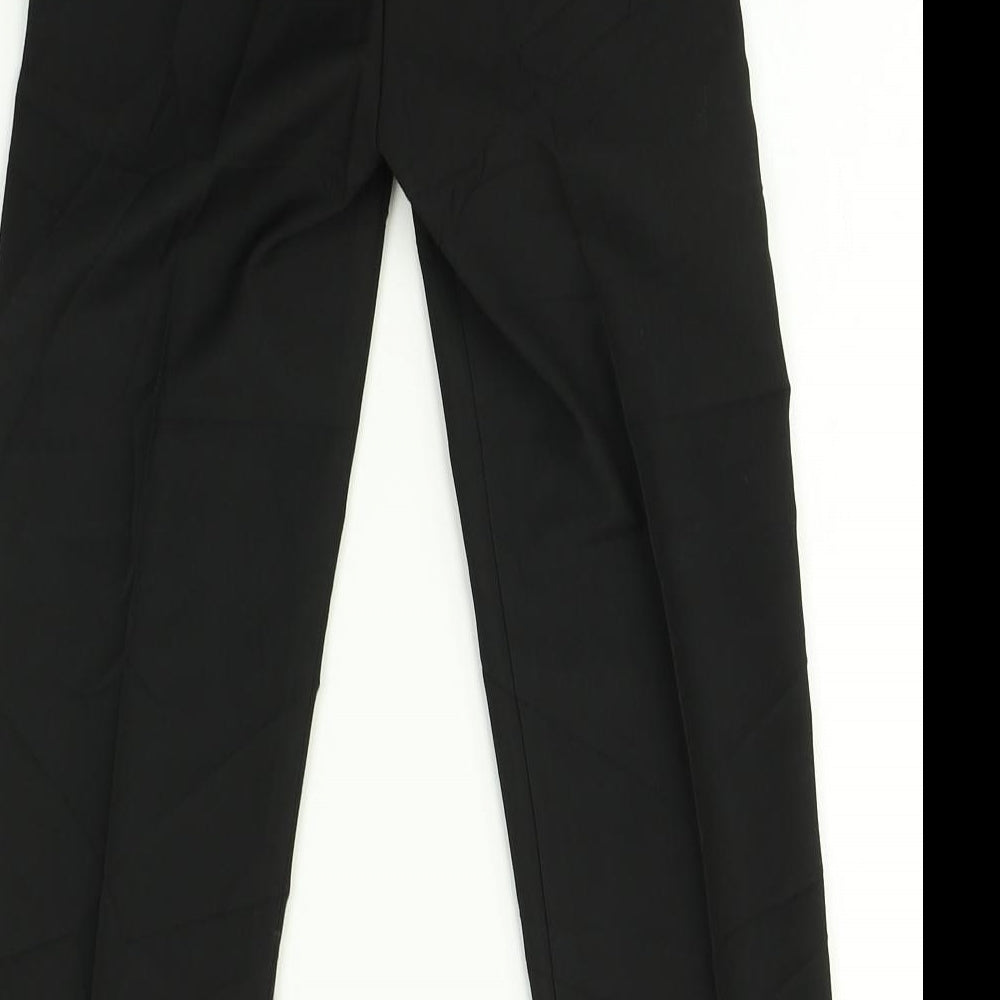 Marks and Spencer Boys Black    Trousers Size 6-7 Years