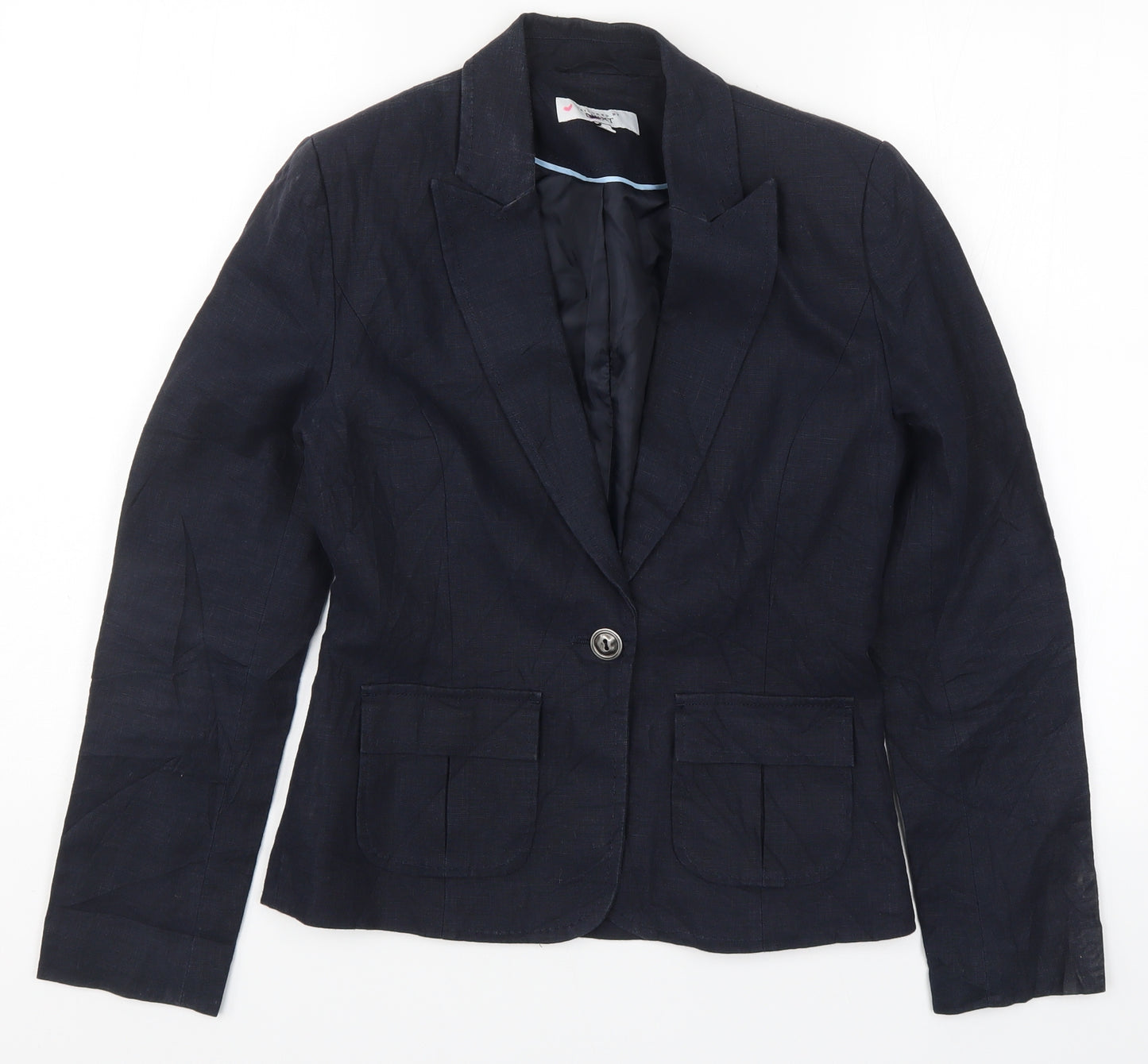 NEXT Womens Blue   Jacket Suit Jacket Size 8