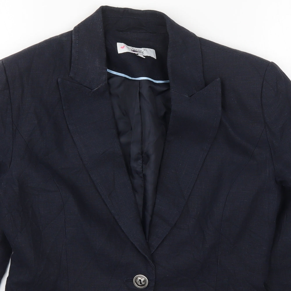 NEXT Womens Blue   Jacket Suit Jacket Size 8