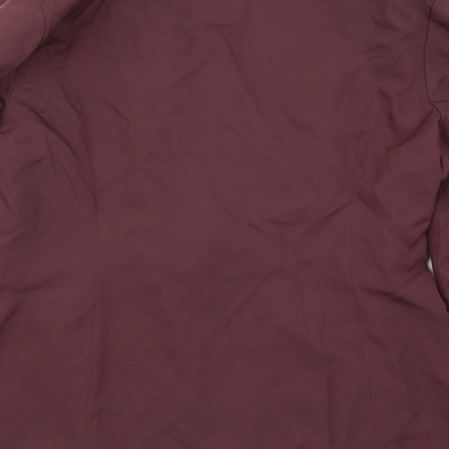 Missguided Womens Purple   Jacket Suit Jacket Size 18