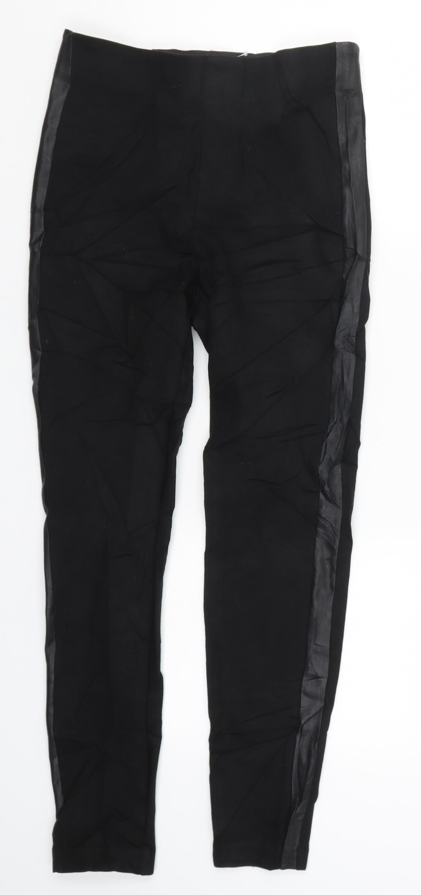 Zara Womens Black   Carrot Leggings Size M L25 in