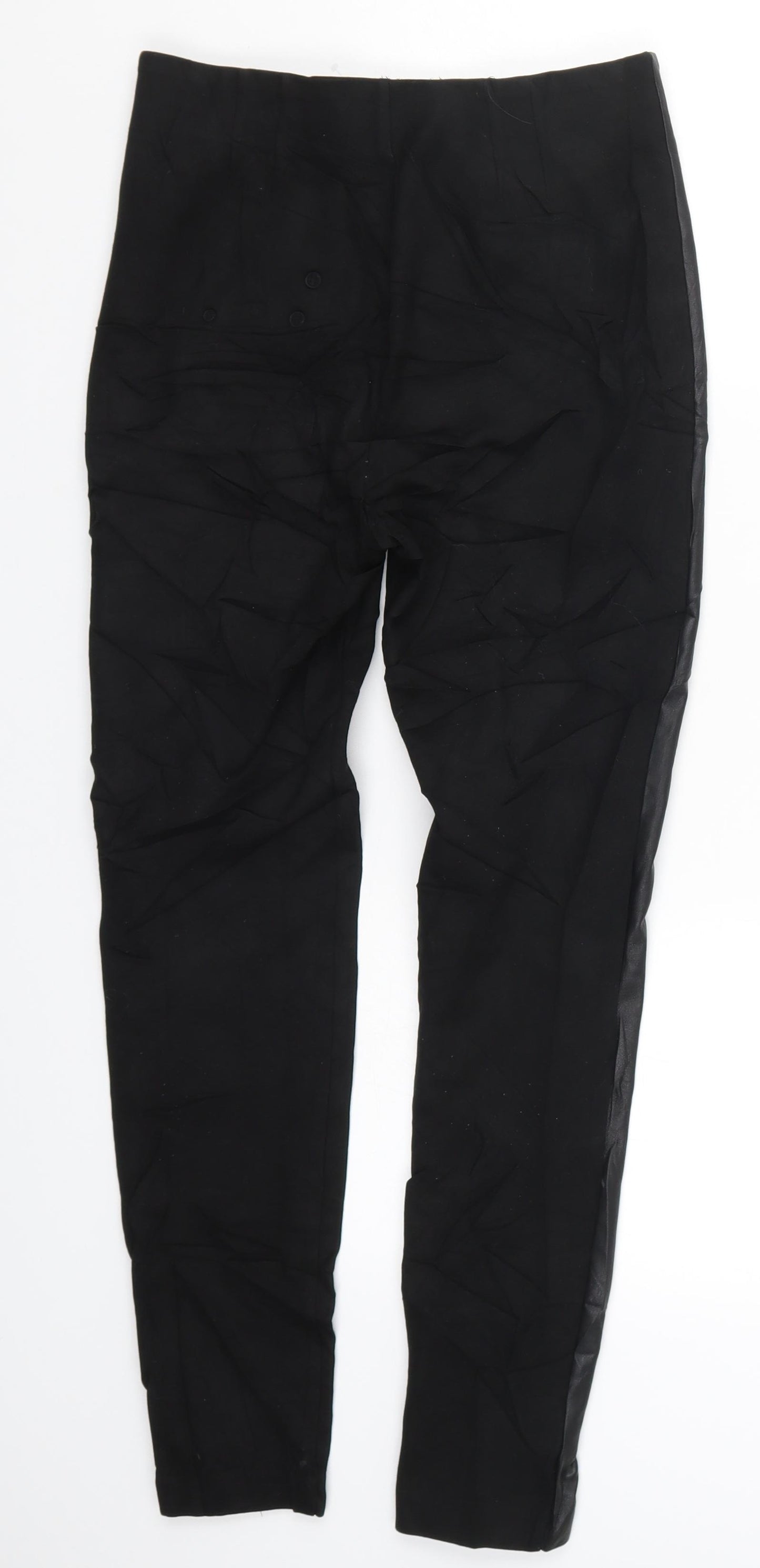 Zara Womens Black   Carrot Leggings Size M L25 in