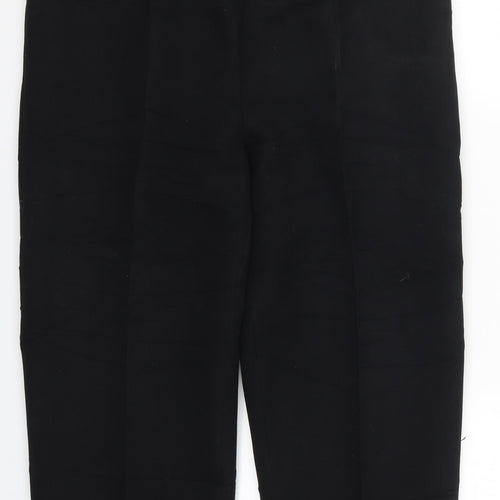 Preworn Womens Black   Trousers  Size 16 L23.5 in
