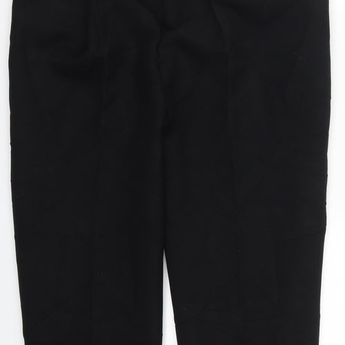 Preworn Womens Black   Trousers  Size 16 L23.5 in