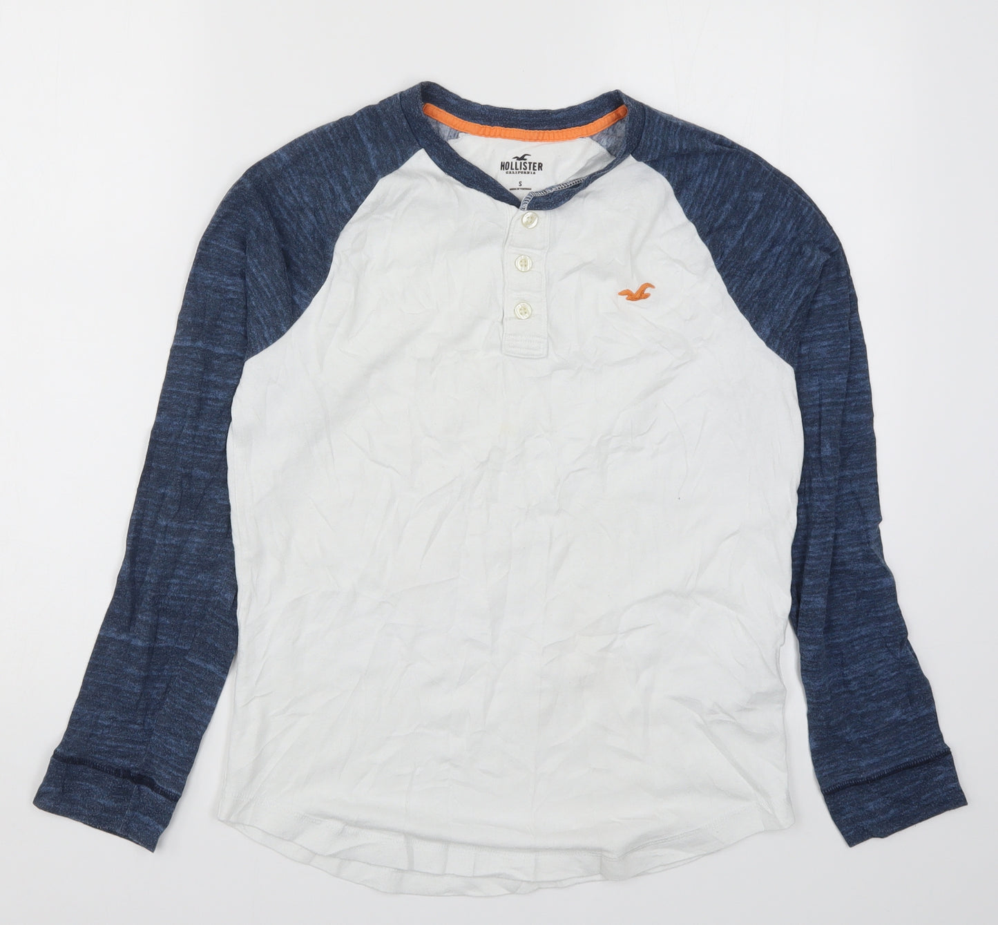 Holliser Mens Blue    T-Shirt Size S