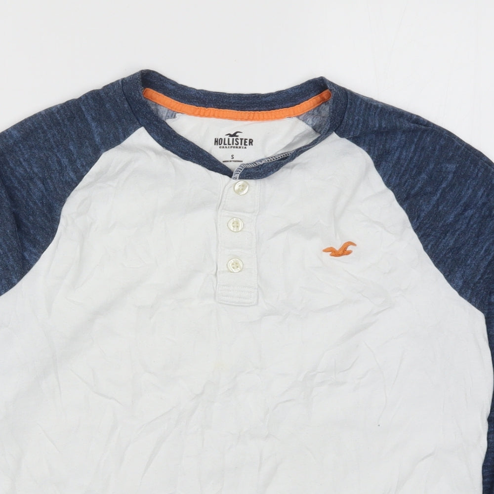 Holliser Mens Blue    T-Shirt Size S